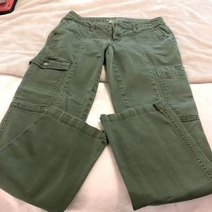 Army green cargo pants